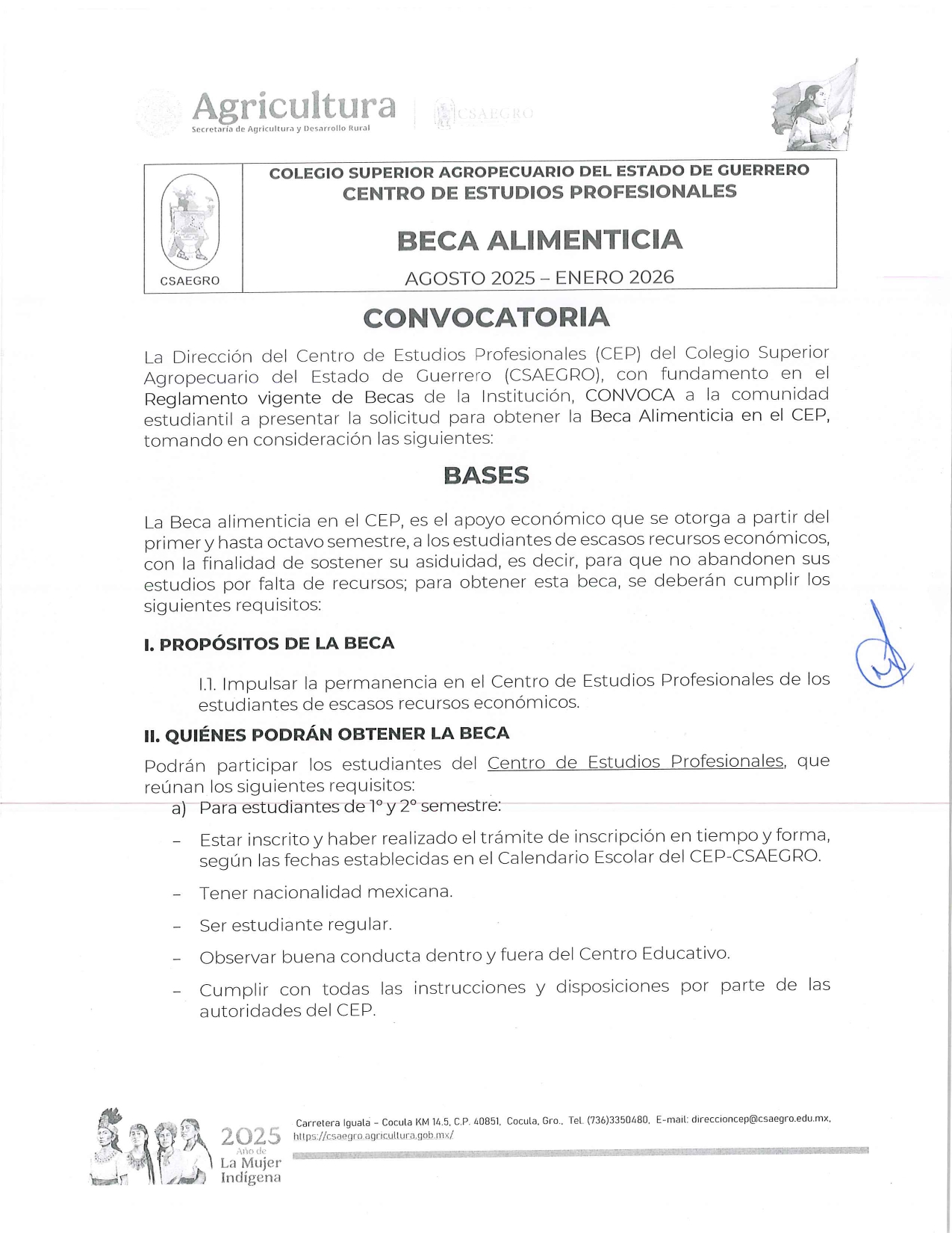 CONVOCATORIA BECA ALIMENTICIA AGO25_page-0001