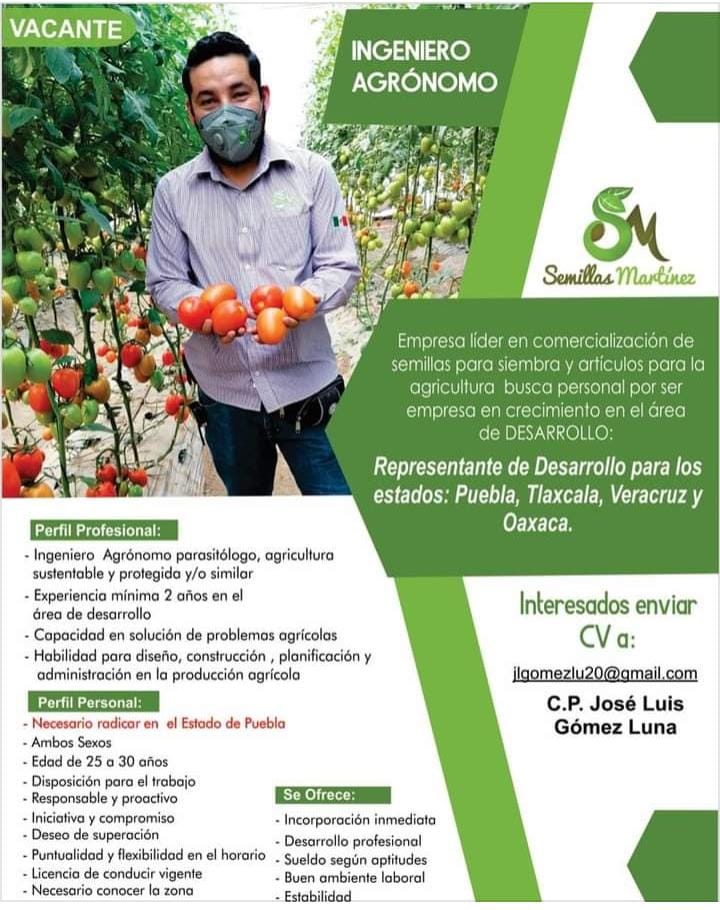 Oferta Laboral Agrolider-Puebla